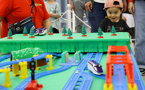 プラレールあみだくじ　イメージ